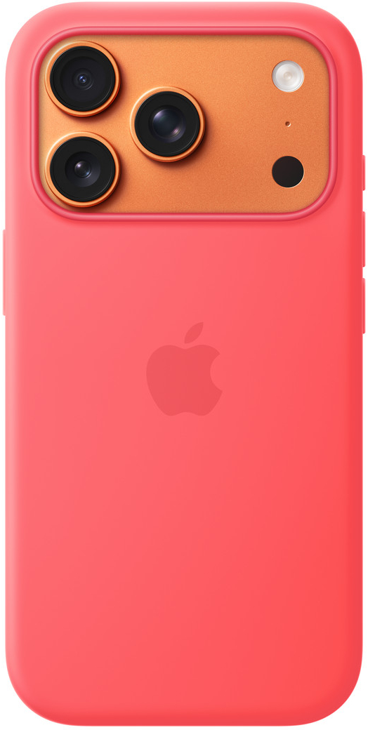 Чохол для смартфону Apple Silicone Case with MagSafe iPhone 17 Pro Bright Guava (MHW04ZM/A)