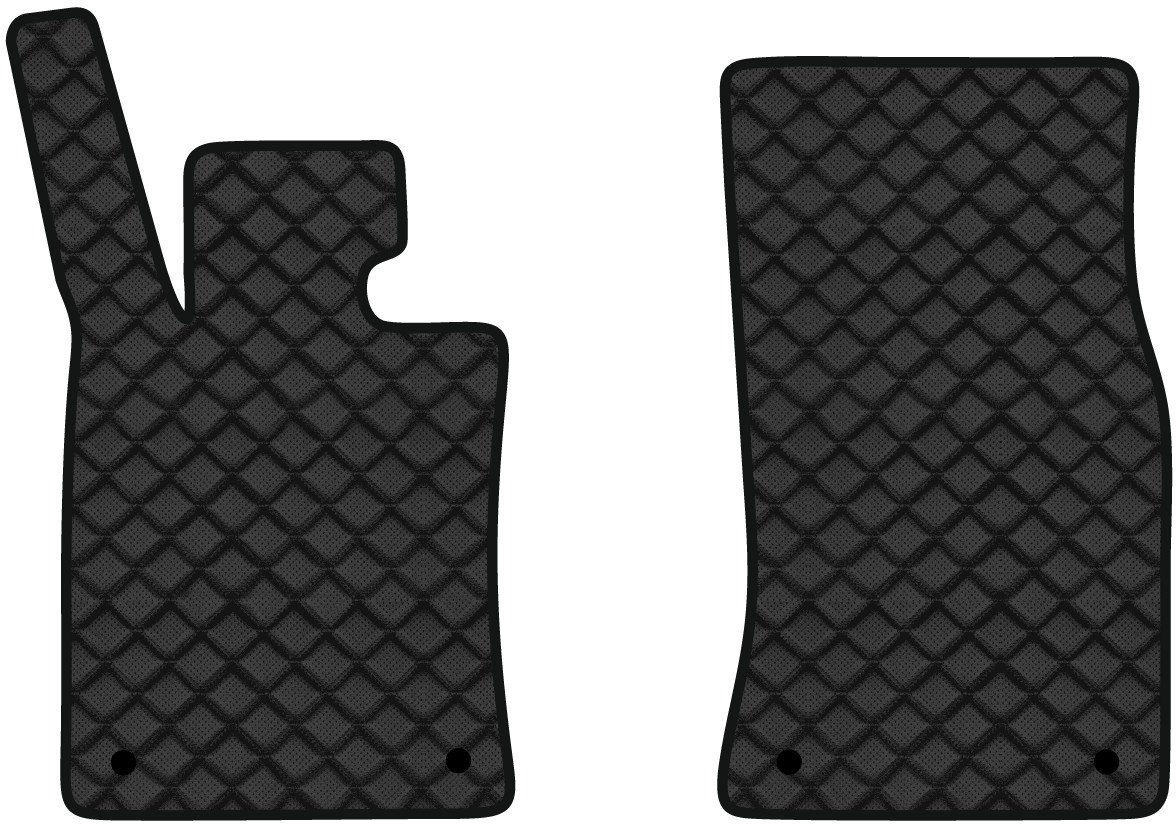 Килимки з екошкіри в салон авто передні EVAtech ECO для Cooper (R56) 3-doors MINI 2006-2014 2 покоління Htb EU (MI21844A2BW4BBB) - Фото 1