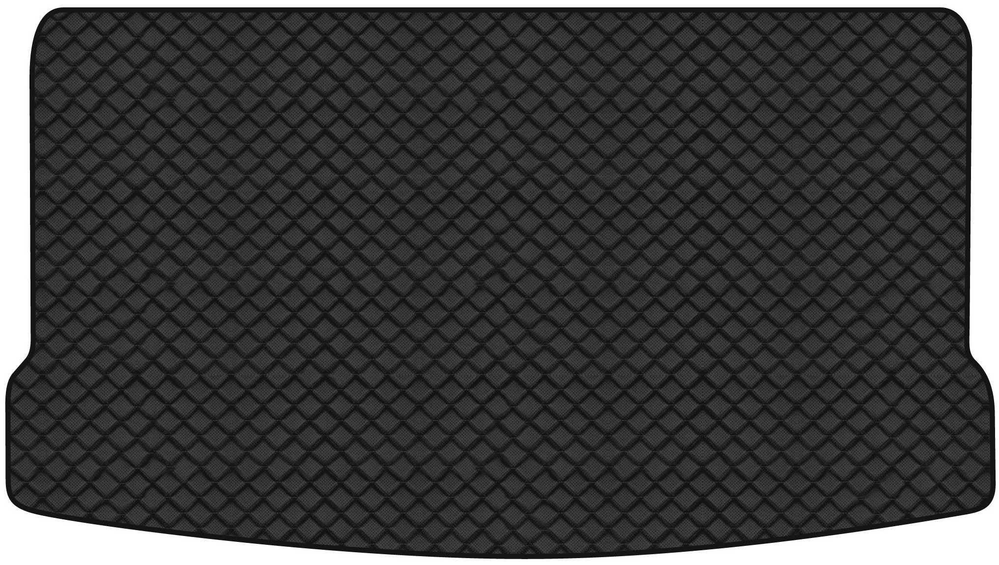 Килимок з екошкіри в багажник авто EVAtech ECO для Countryman (R60) MINI 2010-2017 1 покоління Htb EU MI3801BO1BBB - Фото 1