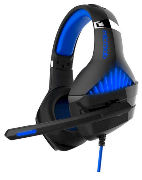 Гарнитура проводная игровая Microlab G6 Black+Blue - Фото 1