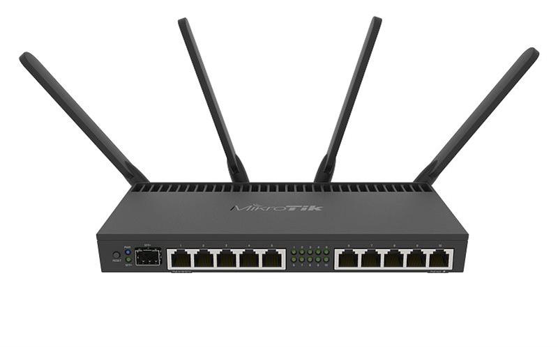 Маршрутизатор интернет WiFi5 MikroTik RB4011iGS+5HacQ2HnD-IN - Фото 1