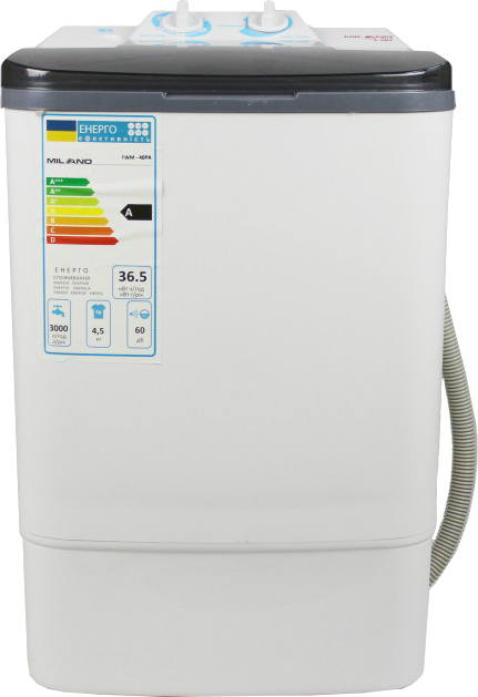 Стиральная машина Milano FWM-40 PA GRAY - Фото 1