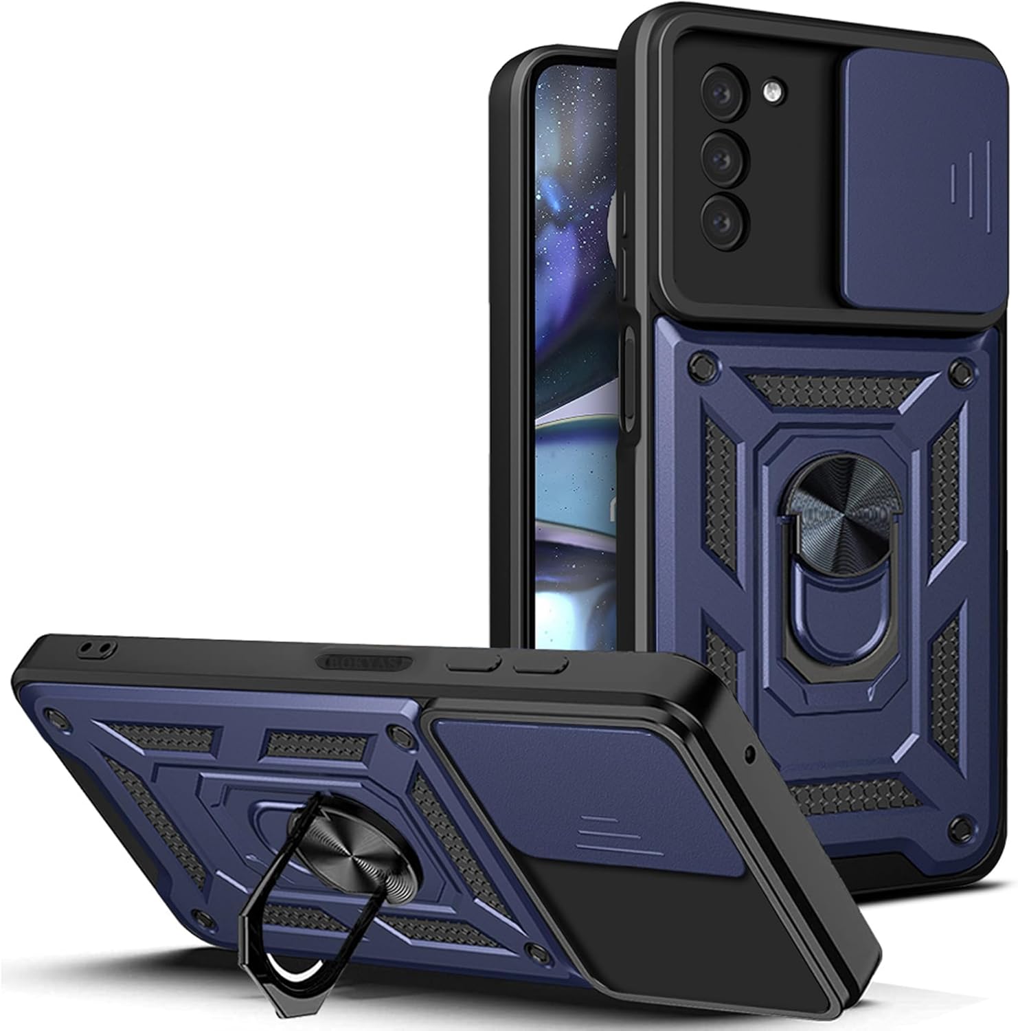 Купити Чохол для смартфону
 BeCover Military for Nokia G22 Blue (709990) - Фото 1 Чохол для смартфону
 BeCover Military for Nokia G22 Blue (709990) - Фото 1