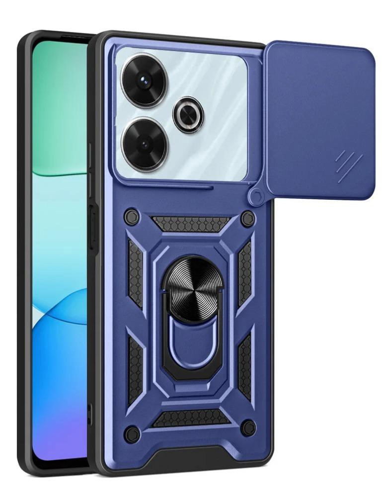 Купити Чохол для смартфону BeCover Military for Xiaomi Redmi 13 Blue (711552) - Фото 1 Чохол для смартфону BeCover Military for Xiaomi Redmi 13 Blue (711552) - Фото 1