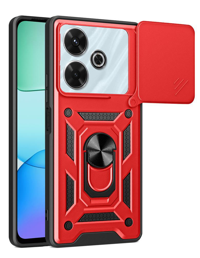 Чохол для смартфону BeCover Military for Xiaomi Redmi 13 Red (711554) - Фото 1