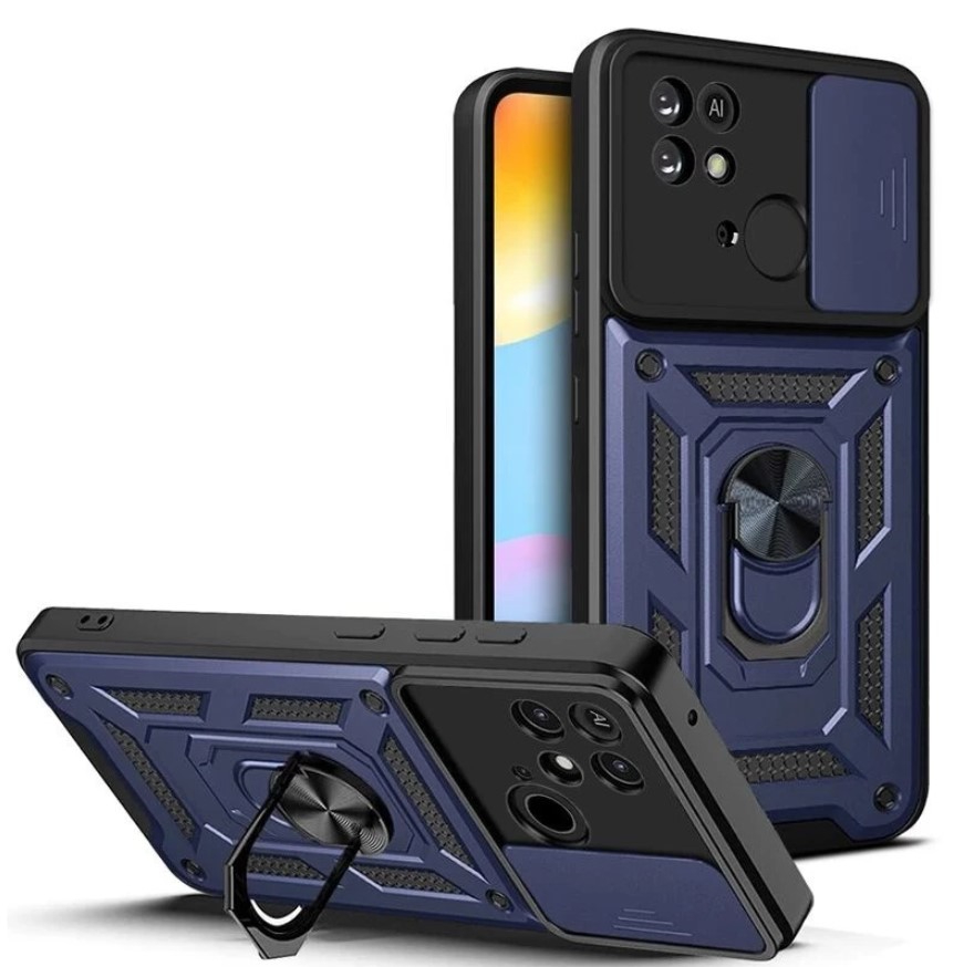 Чохол для смартфону BeCover Military for Xiaomi Redmi 10C Blue (707426) - Фото 1