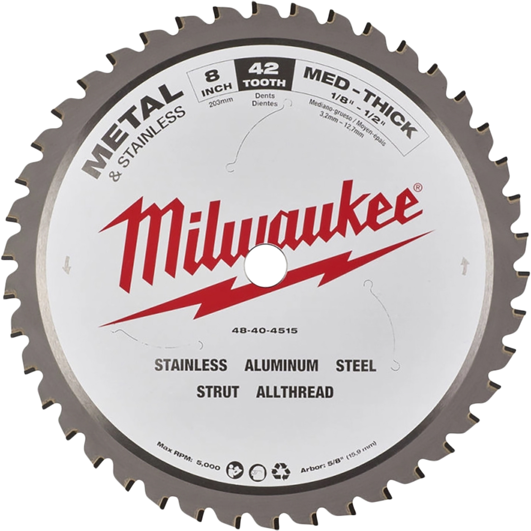 Диск пильный Milwaukee 203х15.8 мм (48404515) - Фото 1