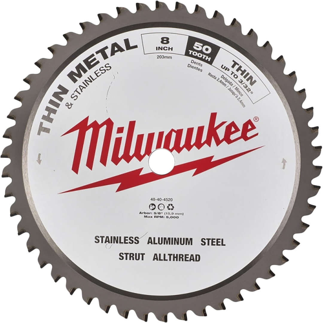 Диск пильный Milwaukee 203х15.8 мм (48404520) - Фото 1