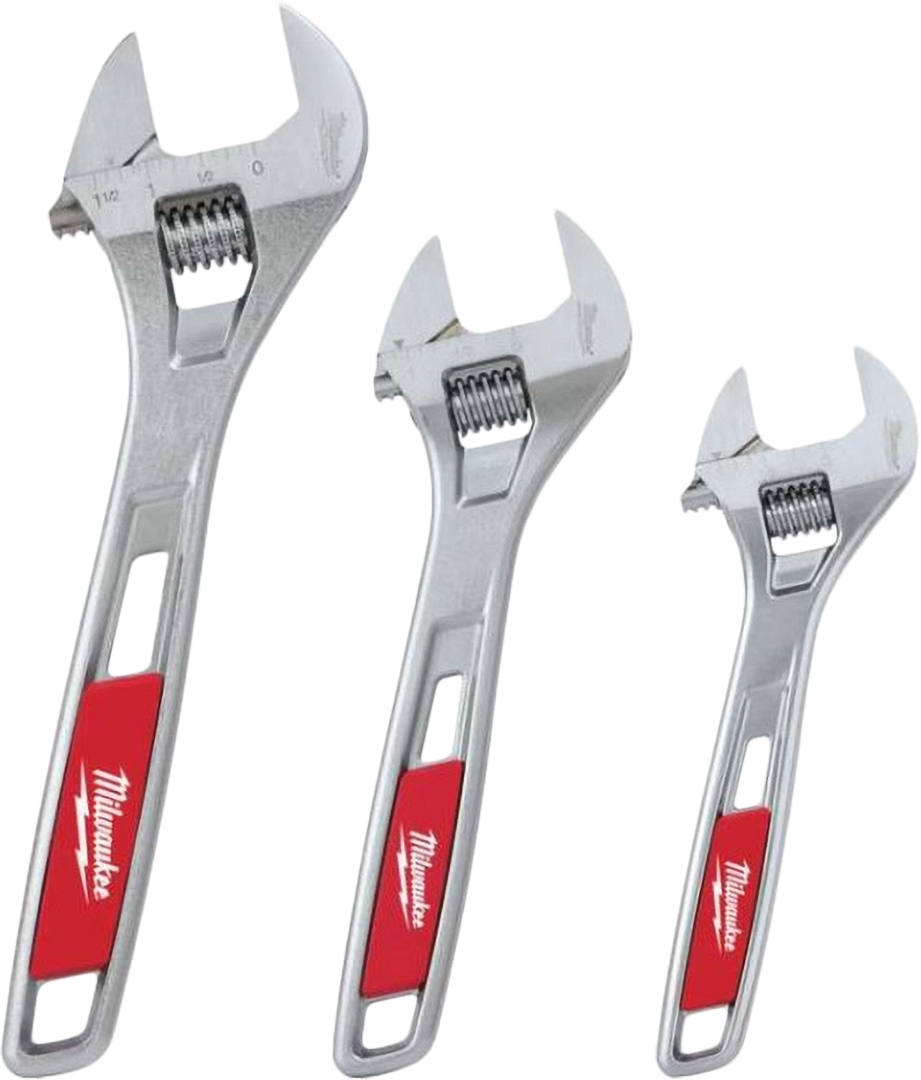 Купить Набор разводных ключей Milwaukee 3 шт. (4932493414) - Фото 1 Набор разводных ключей Milwaukee 3 шт. (4932493414) - Фото 1