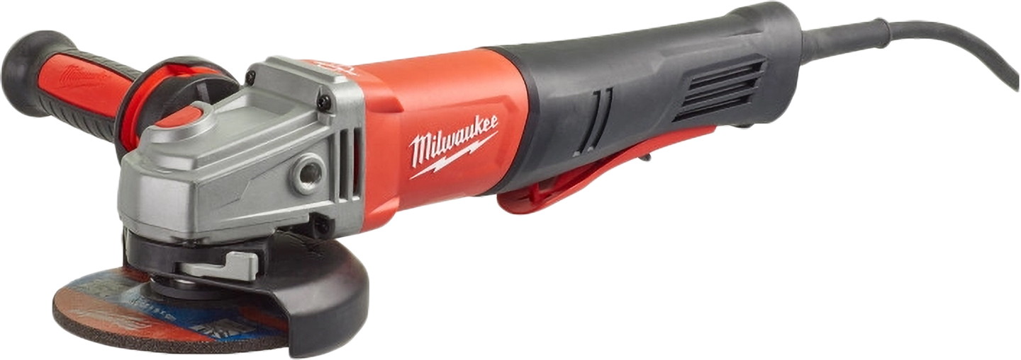 Болгарка Milwaukee AGV 13-125 XSPDEB з AVS гальмом та лопатковим вимикачем (4933464998) - Фото 1