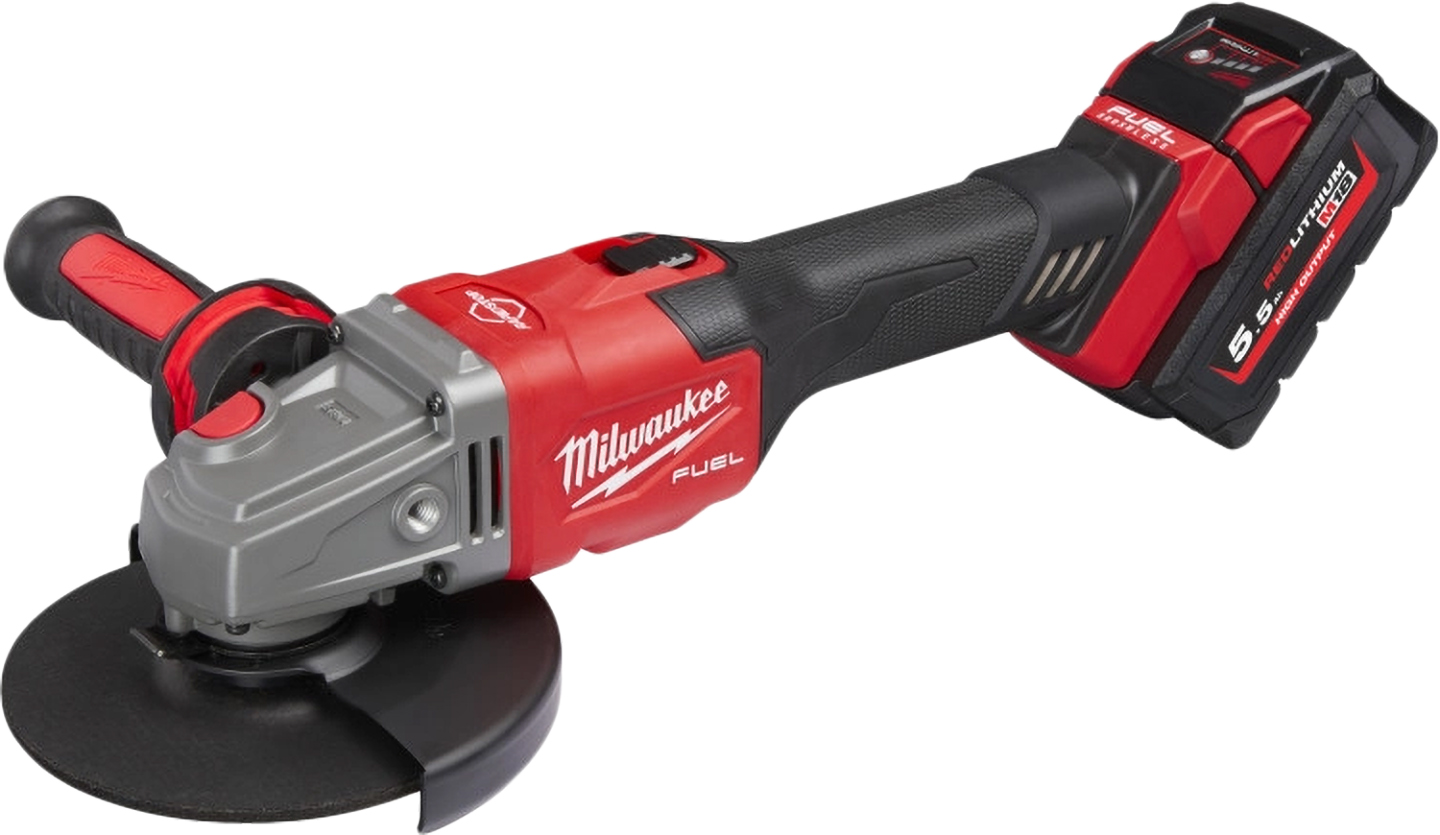 Болгарка Milwaukee M18 FHSAG125XB-552X 125 мм (4933471079) - Фото 1