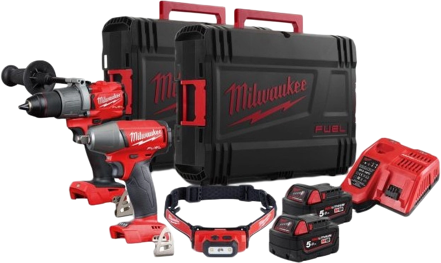 Набор электроинструментов Milwaukee M18 FPP2C2-502XL (4933478675) - Фото 1