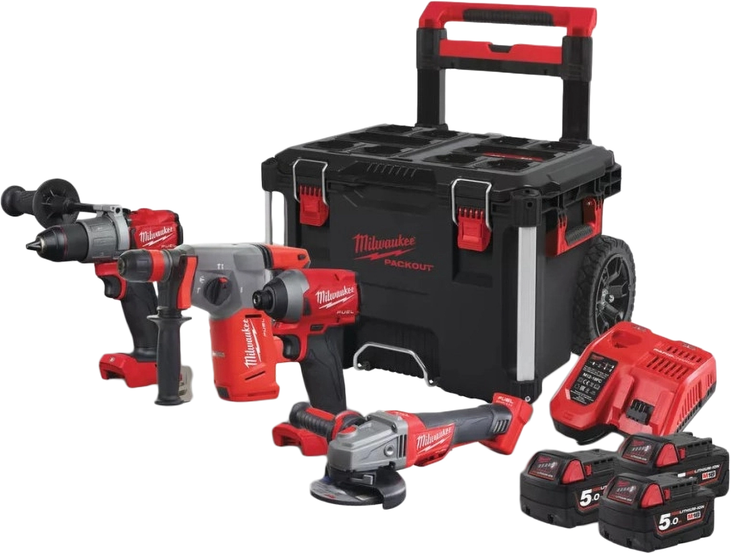 Набір електроінструментів Milwaukee M18FPP4B-503P (4933471149) - Фото 1