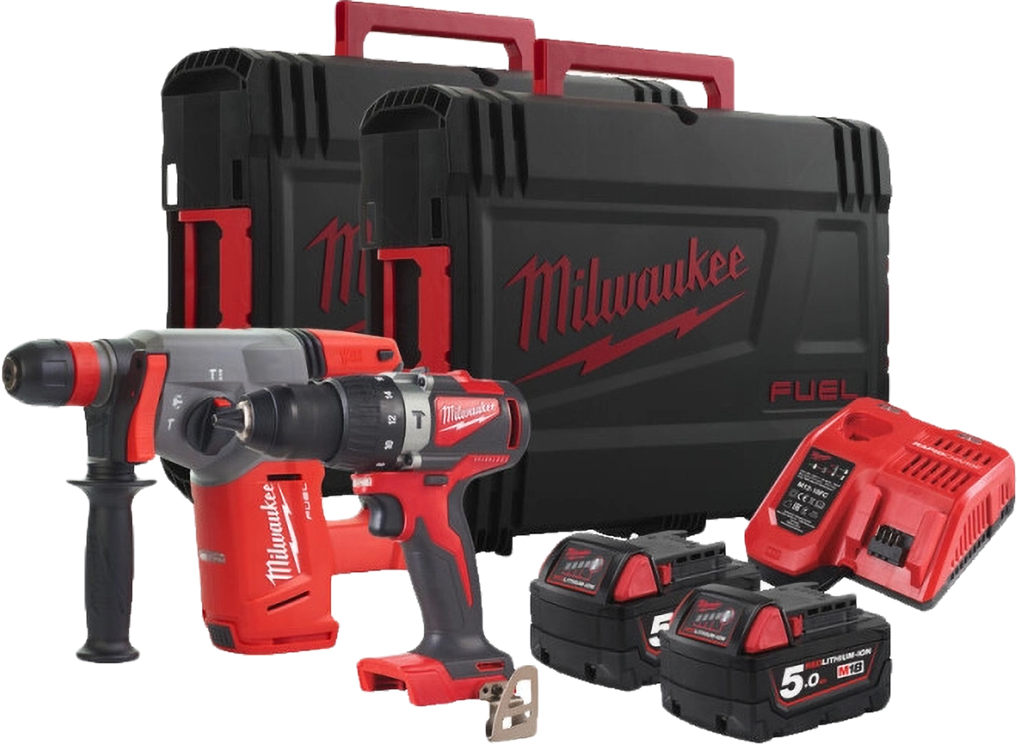 Набір електроінструментів Milwaukee M18PP2C-502X (4933478645) - Фото 1