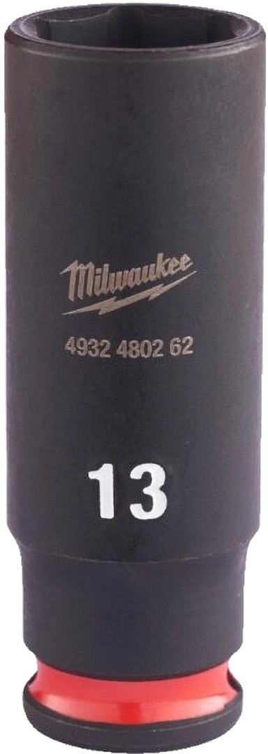 Торцева голівка Milwaukee ударна ShW 1/4'' SKT 13 мм (4932480262) - Фото 1