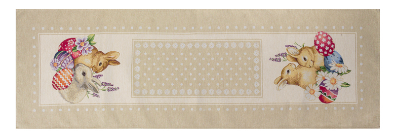 Скатертина раннер Lefard Кролики/Mimbre 45х140 см (732-400) - Фото 1