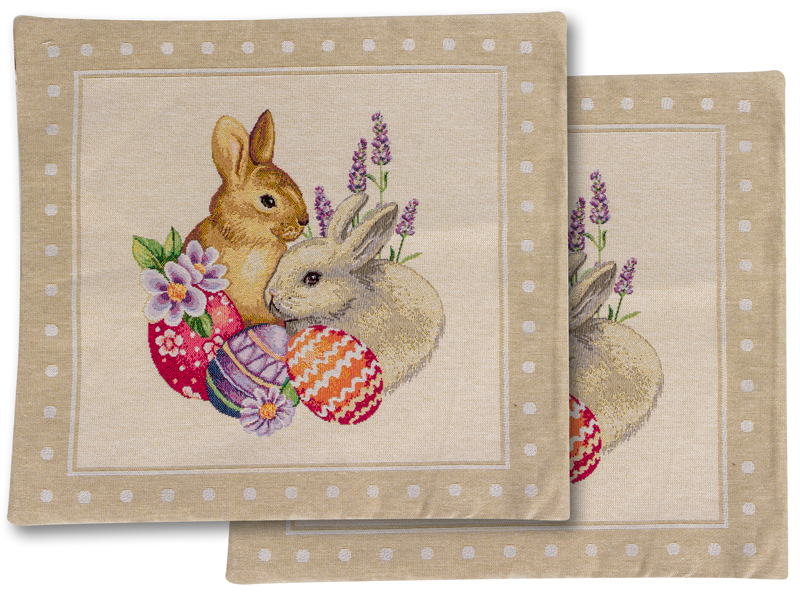 Купити Наволочка Lefard Кролики Mimbre 45x45 см (732-398) - Фото 1 Наволочка Lefard Кролики Mimbre 45x45 см (732-398) - Фото 1