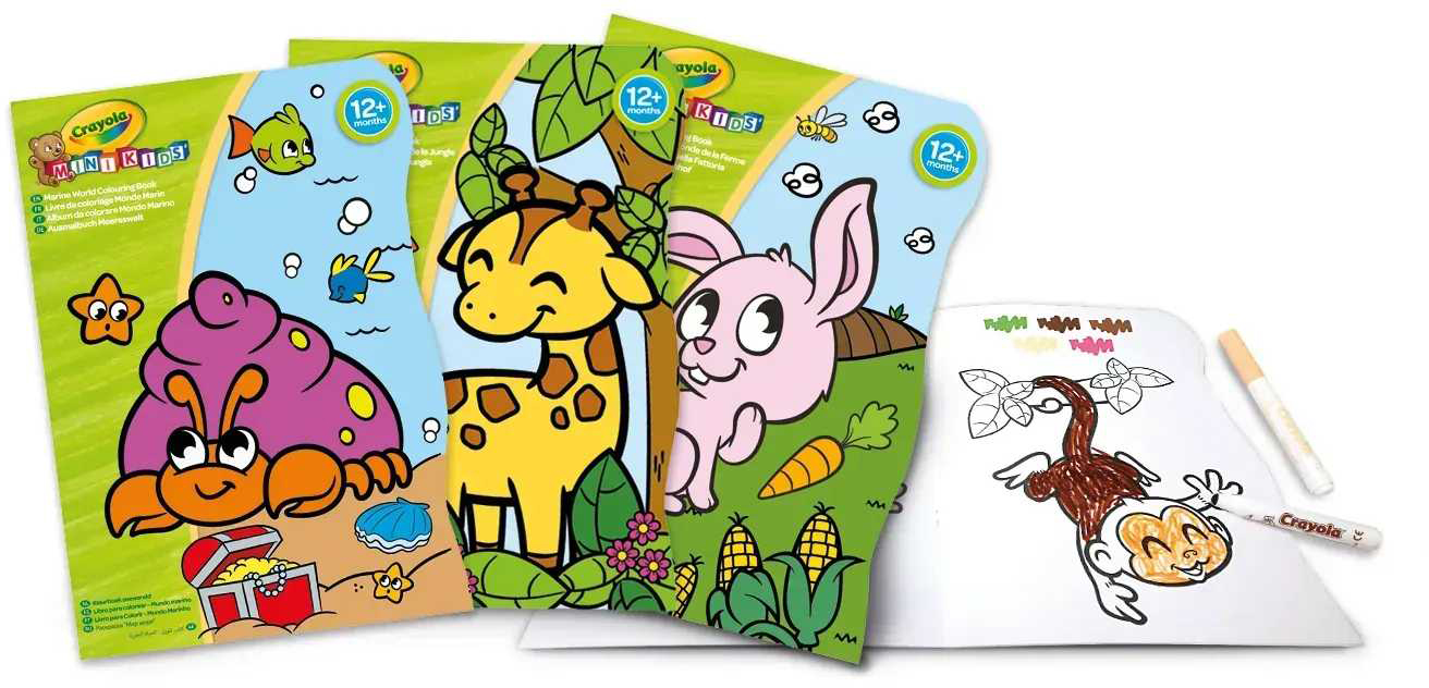 Раскраски классические Crayola Ферма 16 стр. (25-1480-2) - Фото 1