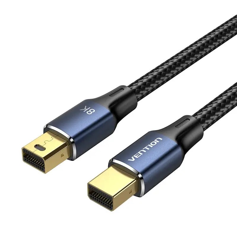 Кабель Vention mini DisplayPort - mini DisplayPort (M/M) 1.5 м Black (HCGLG) - Фото 1
