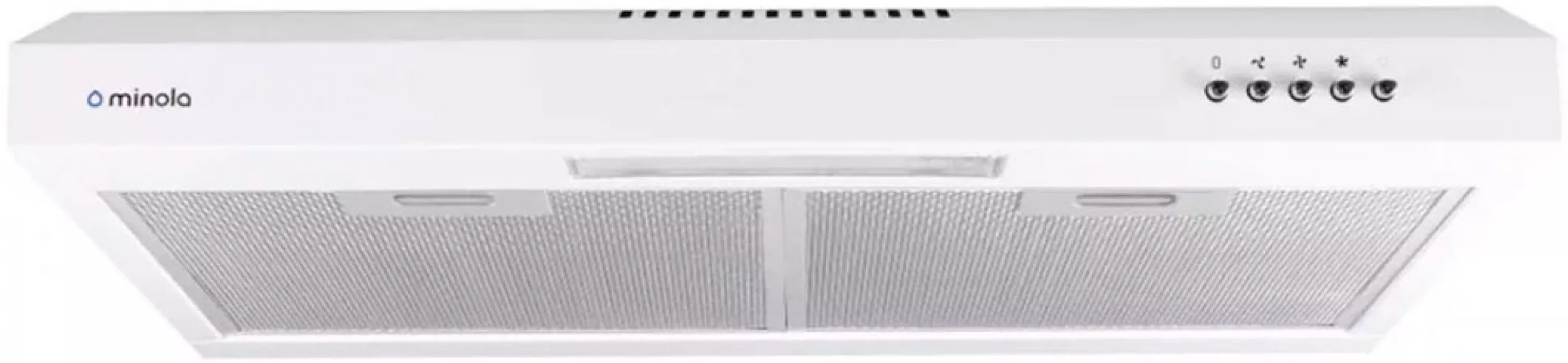 Вытяжка традиционная Minola HPL 612 WH - Фото 1