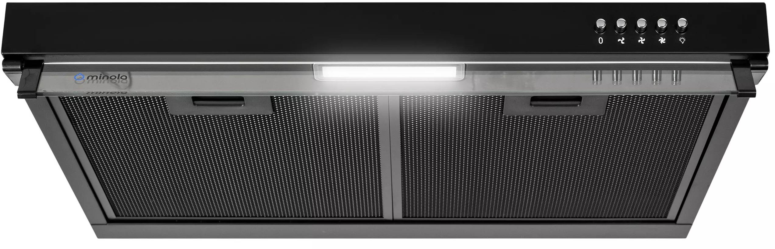 Вытяжка традиционная Minola HPL 6200 BLF - Фото 1