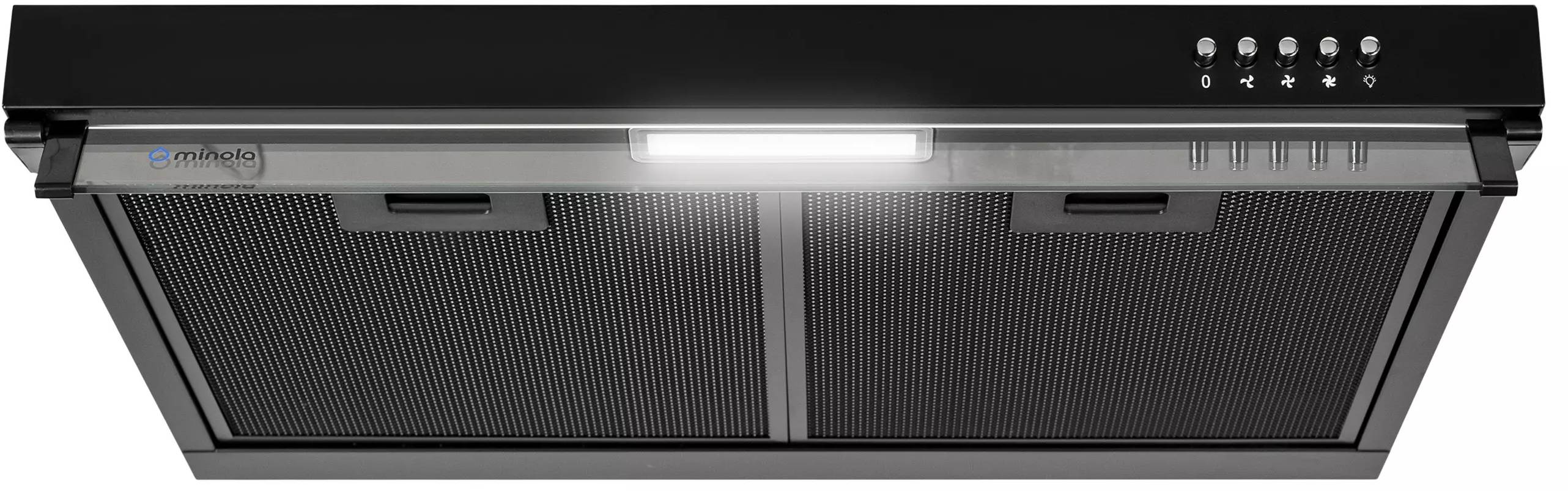Вытяжка традиционная Minola HPL 5200 BLF - Фото 1