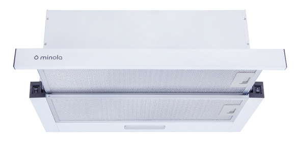 Вытяжка встраиваемая Minola HTL 6714 WH 1100 LED - Фото 1