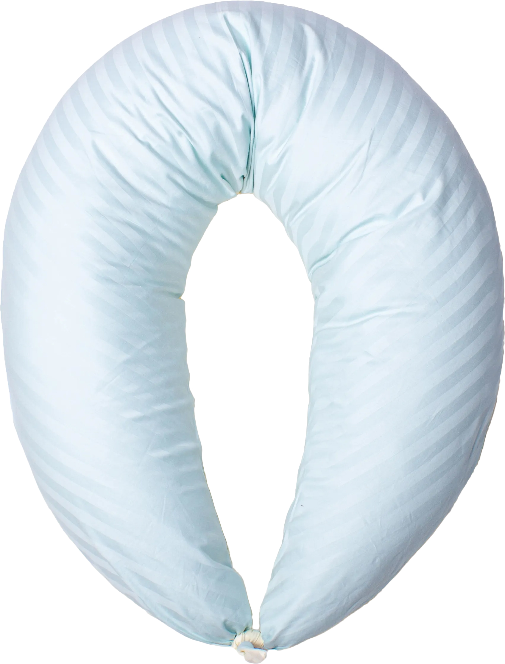 Подушка для годування MirSon №10160 Satin Stripe 30-0014 + 30-0002 Fleshly (2200007216291) - Фото 1