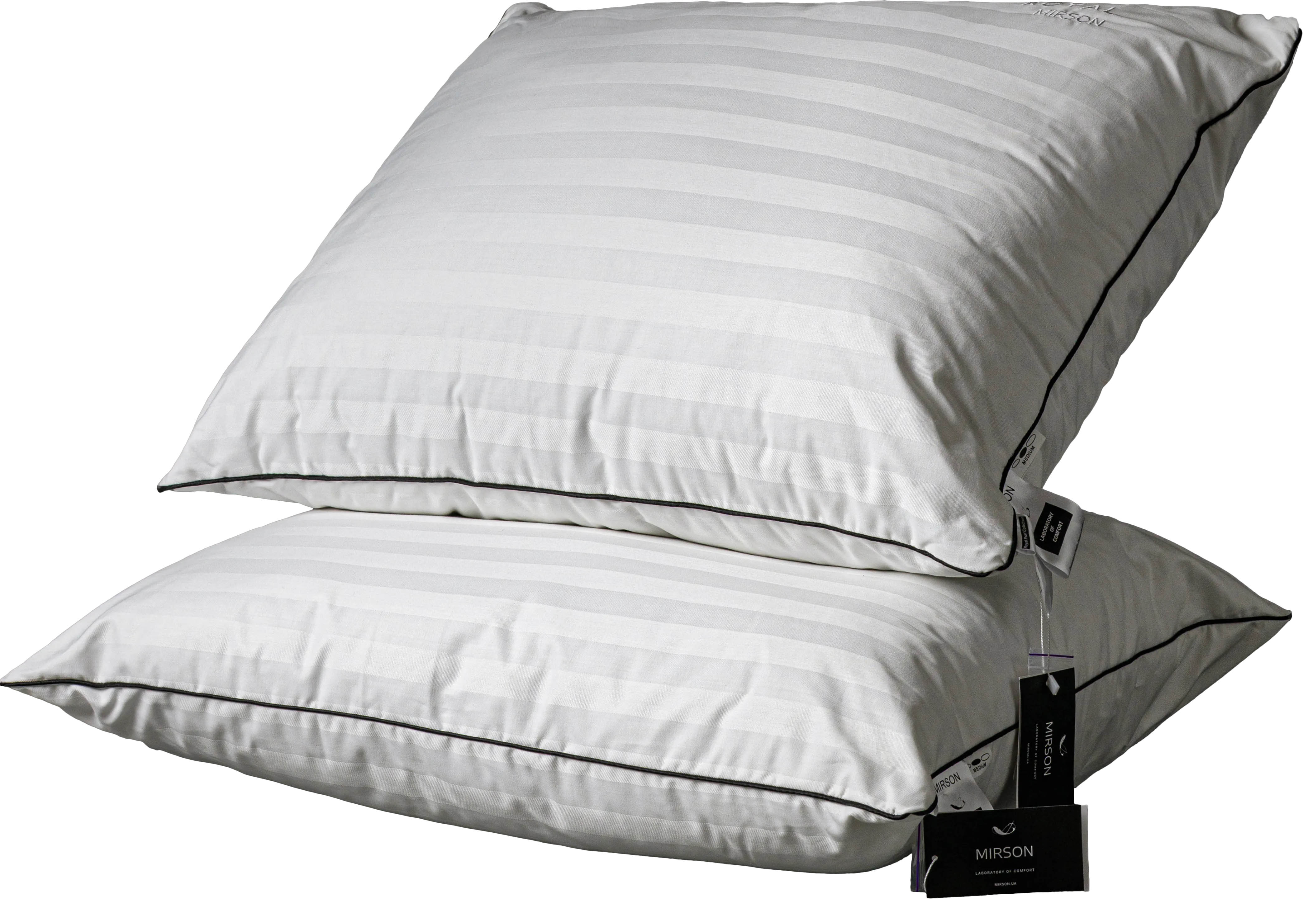 Купити Подушка стандартна MirSon Royal Eco-Soft Hand Made 500 70х70 см (2200000625854) - Фото 1 Подушка стандартна MirSon Royal Eco-Soft Hand Made 500 70х70 см (2200000625854) - Фото 1