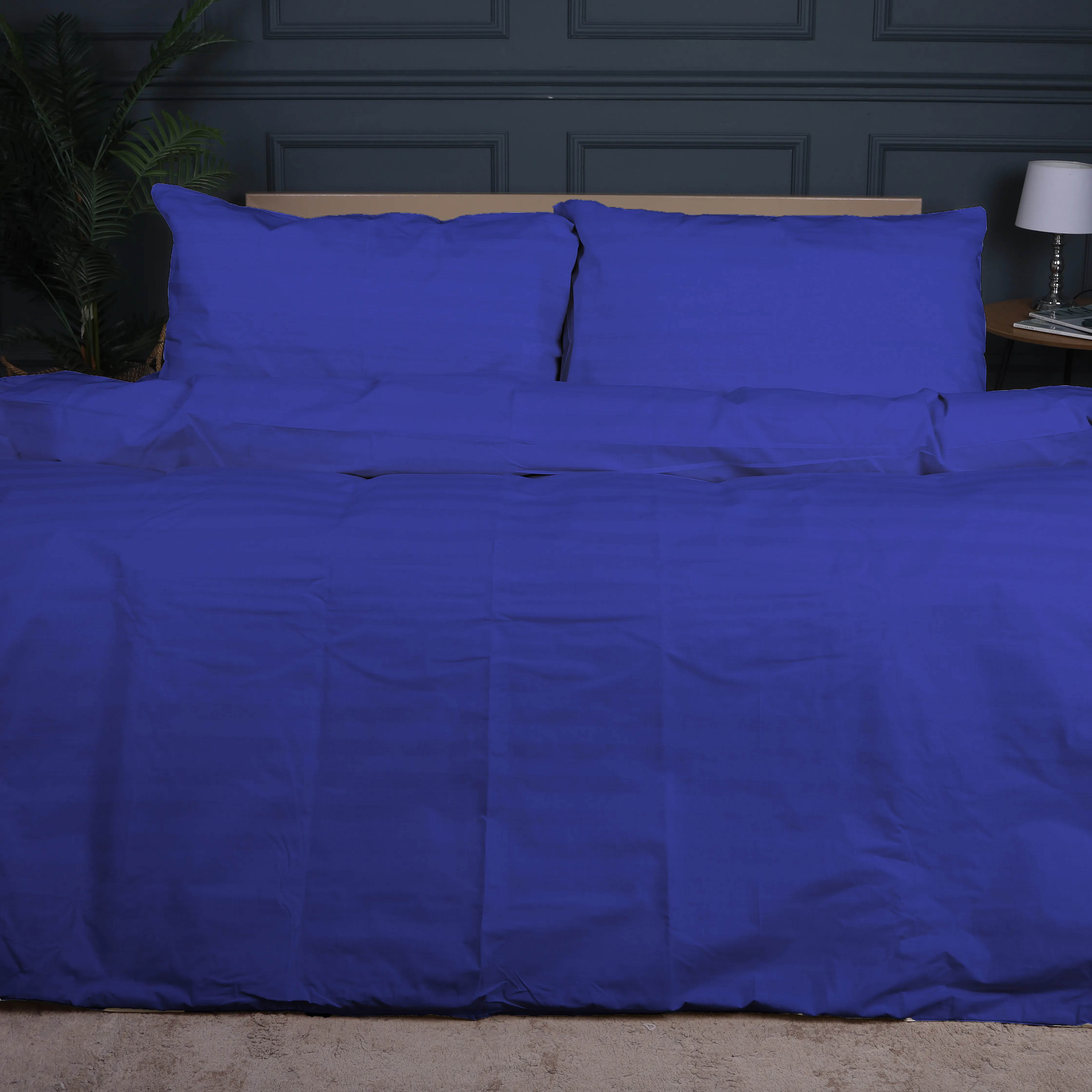 Комплект постельного белья MirSon 143 x 210 Ranforce Elite 17-0609 Stripe Blue Ранфорс (2200008055592)