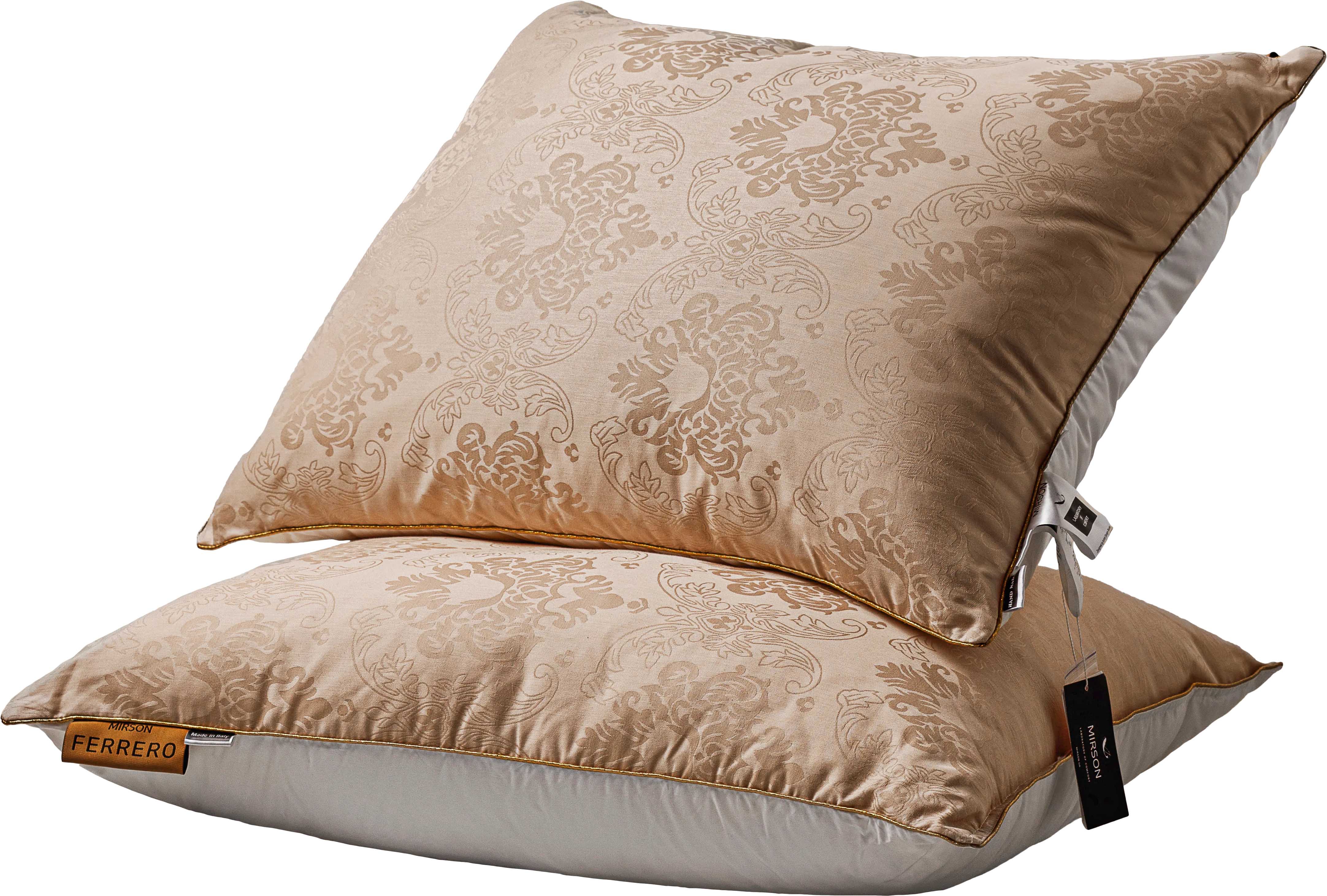 Подушка стандартная MirSon №15-09 Ferrero Gold 40х60 см (2200011163796) - Фото 1