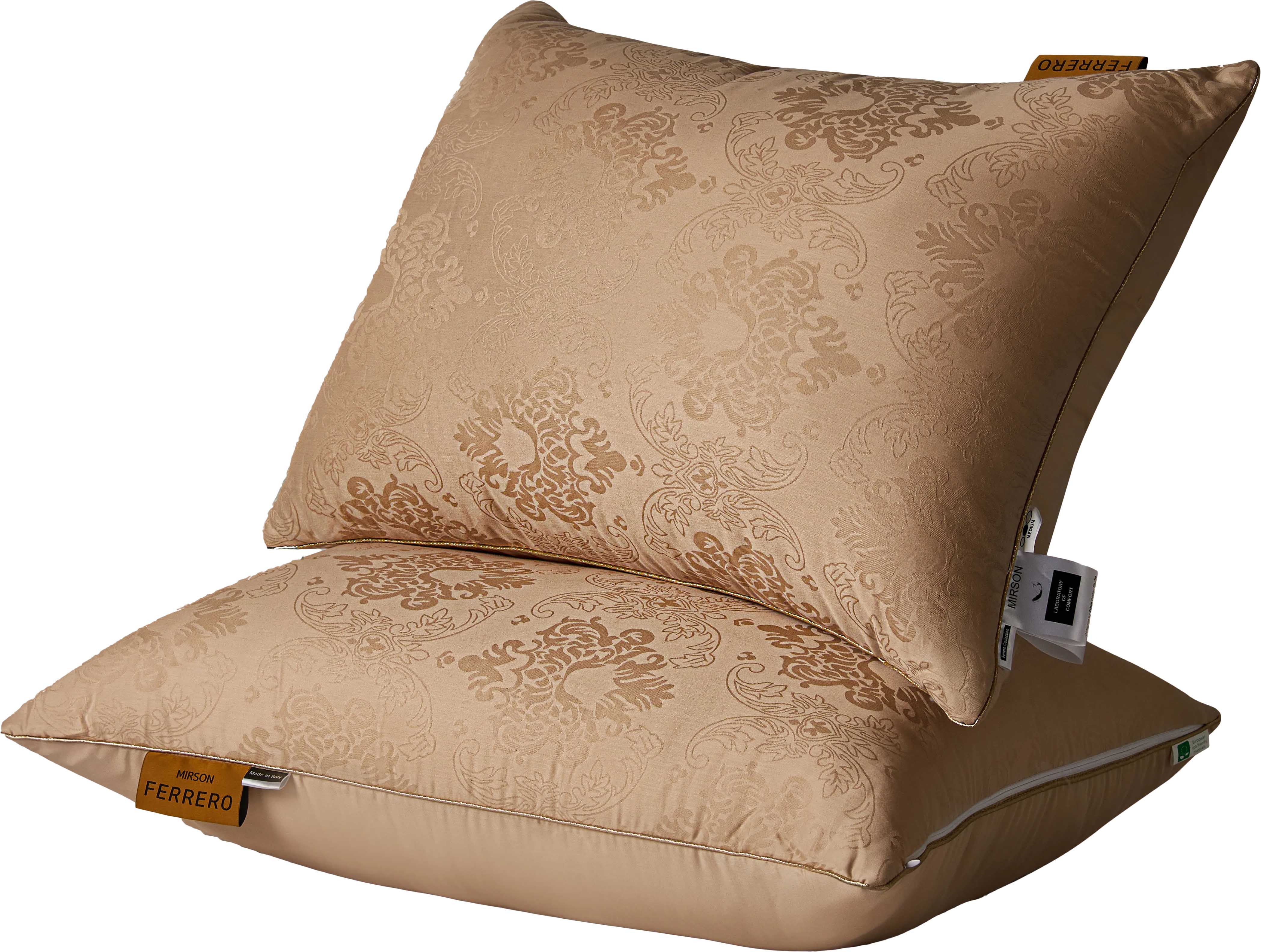 Купити Подушка стандартна MirSon №15-43 Ferrero Thinsulate Gold 50х70 см (2200011165707) - Фото 1 Подушка стандартна MirSon №15-43 Ferrero Thinsulate Gold 50х70 см (2200011165707) - Фото 1