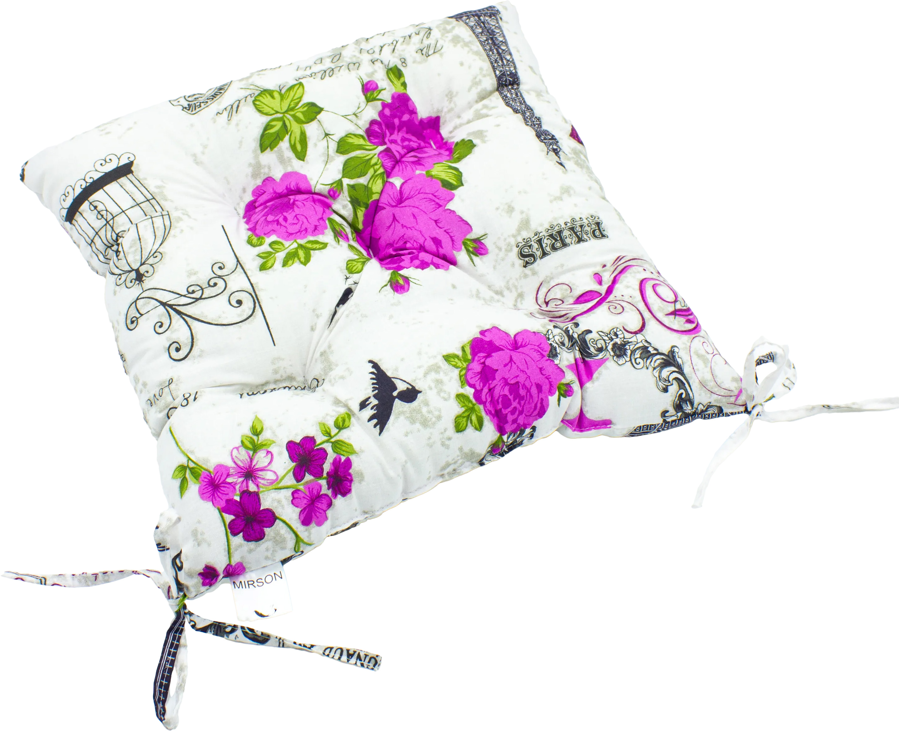 Подушка для стула MirSon Бязь Принт 17-0188 Grettir 50х50 см (2200006276579) - Фото 1