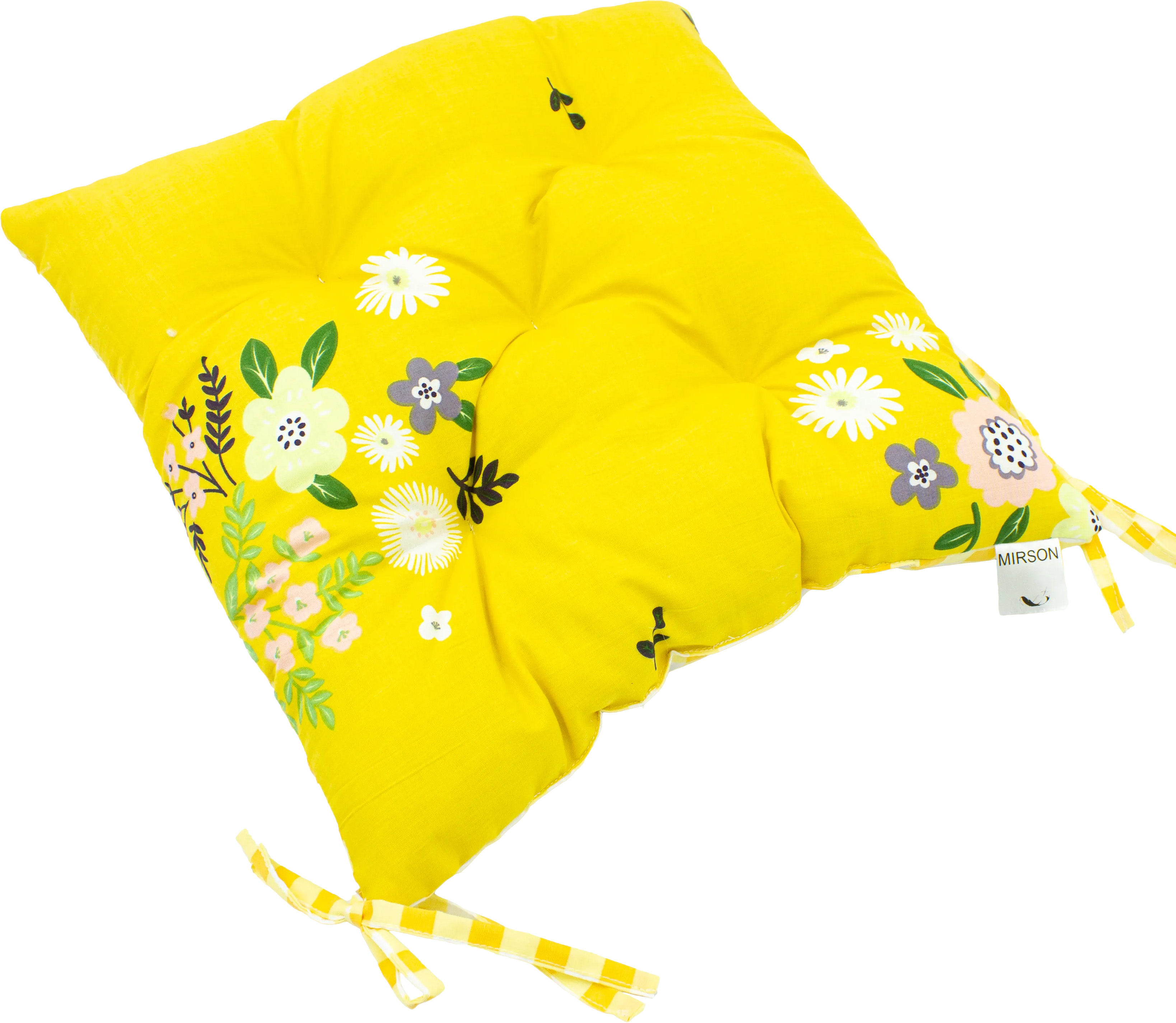 Подушка для стула MirSon Бязь Принт 17-0428 Indian summer 50х50 см (2200006276715) - Фото 1