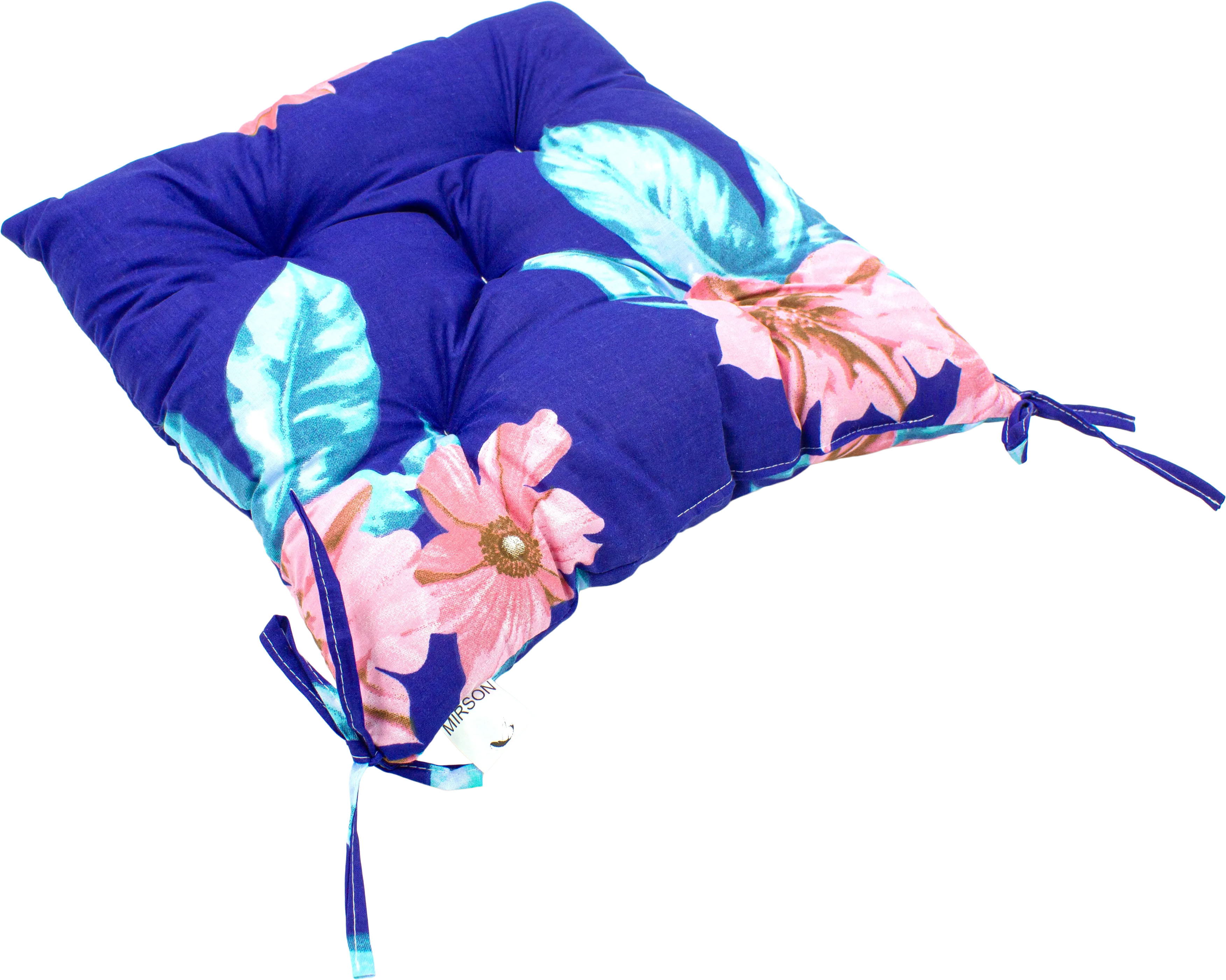 Подушка для стула MirSon Бязь Принт 17-0454 Elden 50х50 см (2200006276739) - Фото 1