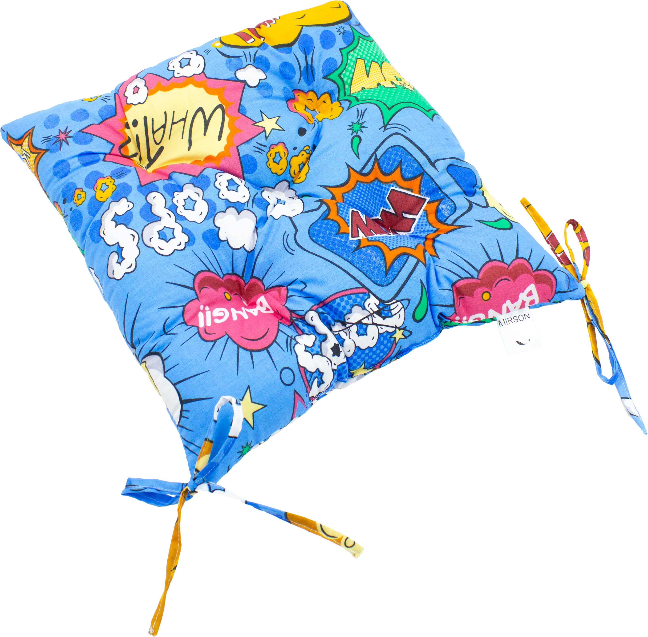 Подушка для стула MirSon Бязь Принт 17-0511 Bombs 40х50 см (2200006276760) - Фото 1