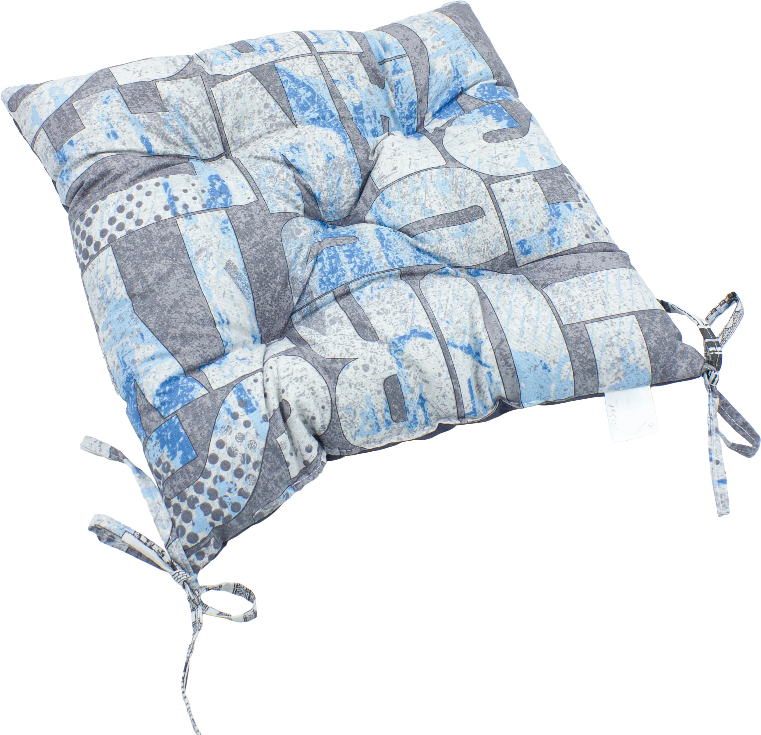 Подушка для стільця MirSon Бязь Принт 17-0550 Mutia 50х50 см (2200006277019) - Фото 1