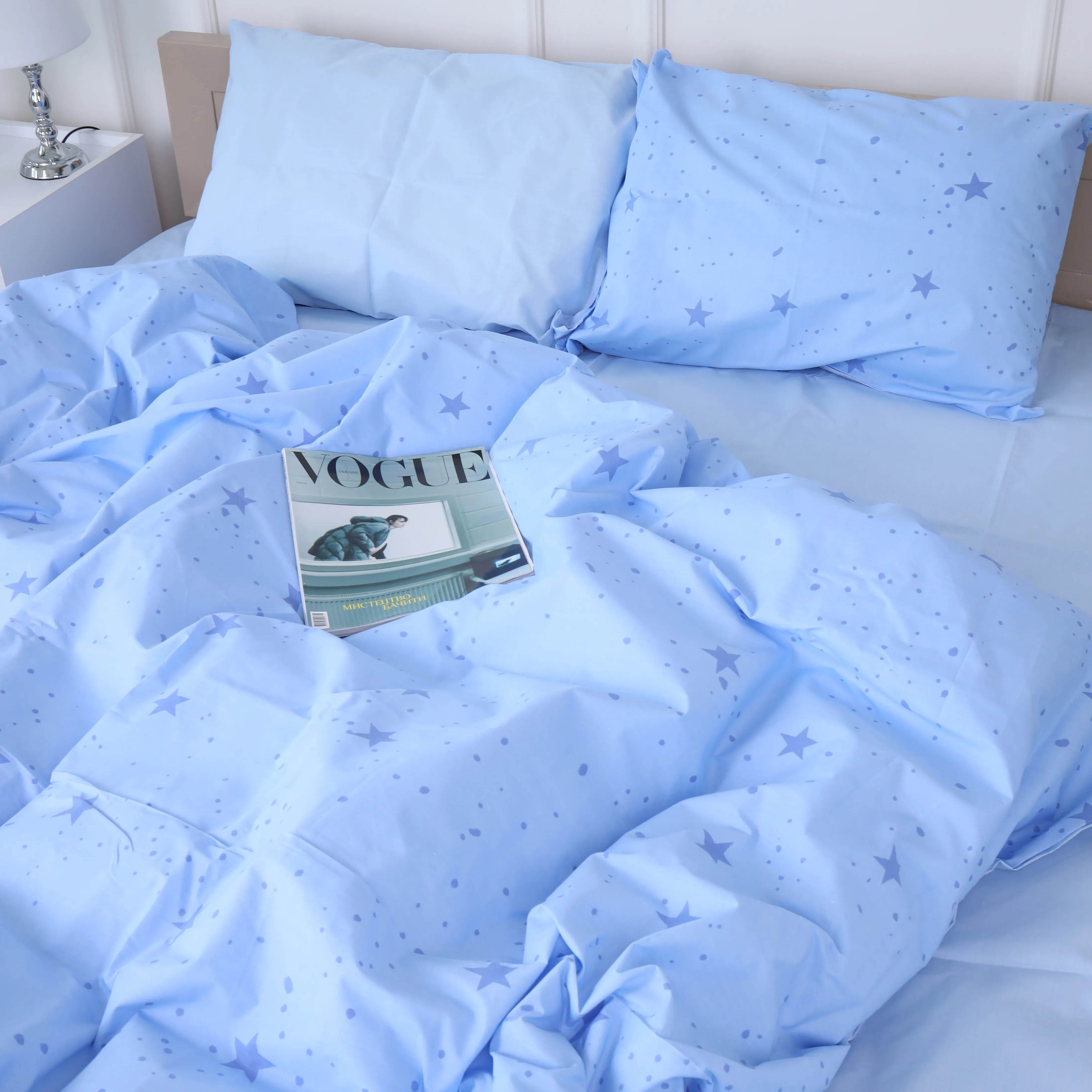 Підковдра полуторна MirSon Бязь 17-4748 Star trek 143х210 см (2200008932312) - Фото 1