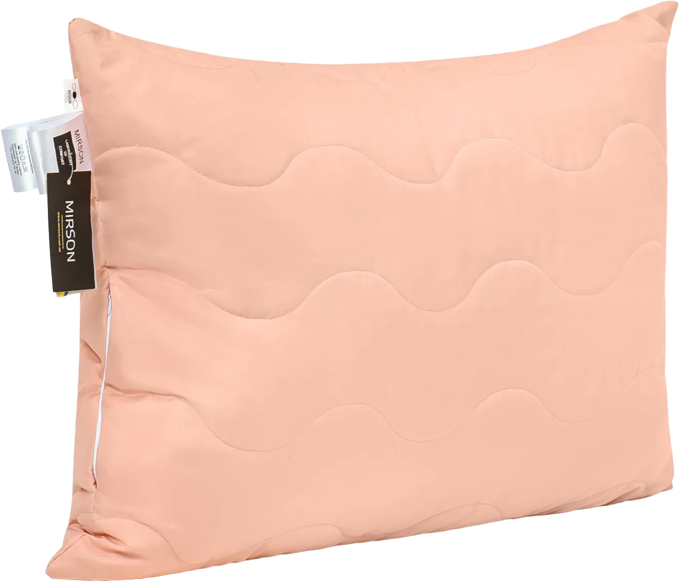 Купити Подушка стандартна MirSon шовкова №1772 Eco Light Coral середня 50х70 см (2200003709957) - Фото 1 Подушка стандартна MirSon шовкова №1772 Eco Light Coral середня 50х70 см (2200003709957) - Фото 1