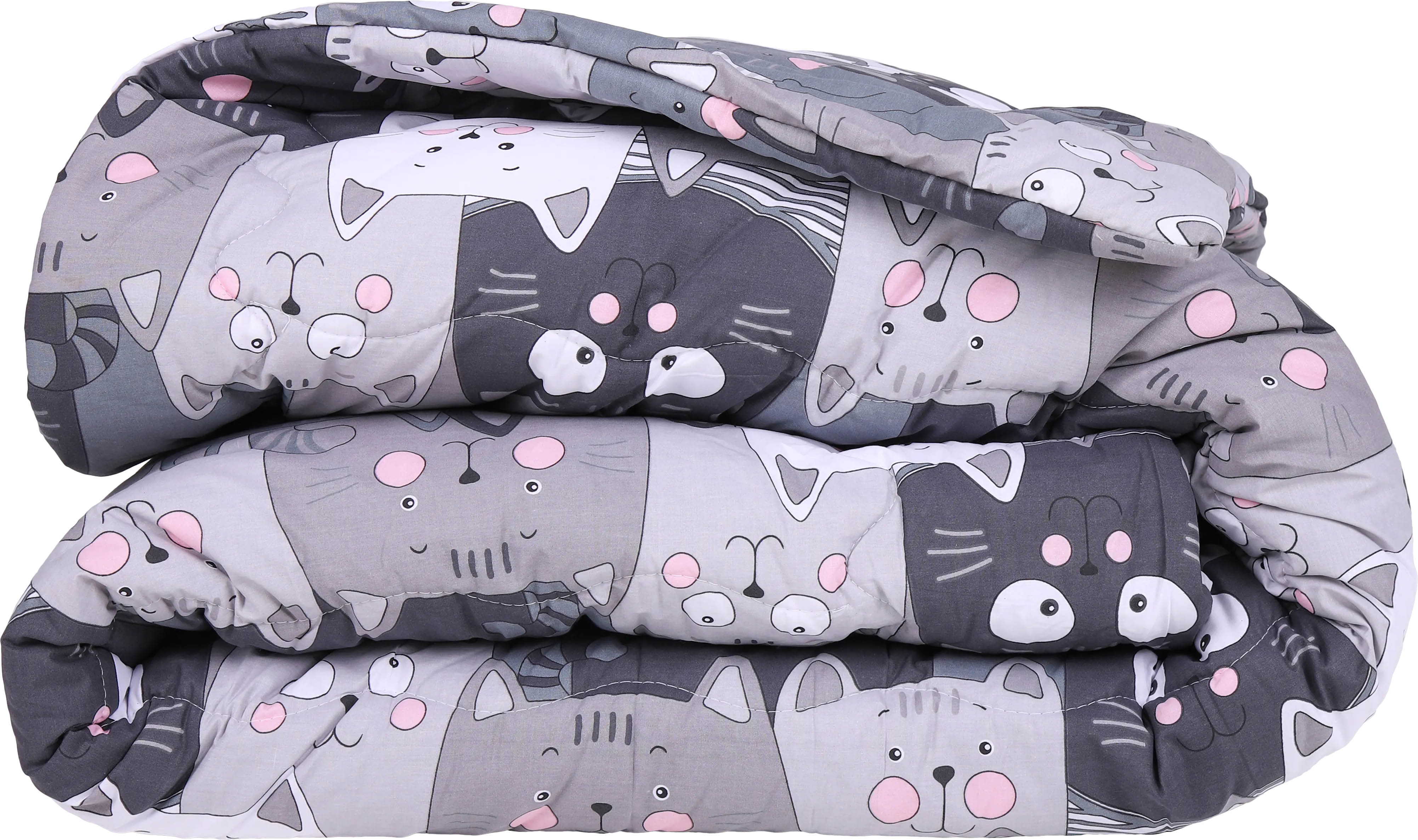 Ковдра дитяча демісезонна MirSon Шовкова №275 Сolor Fun Line 17-0543 Hendri Silk 110х140 см +нав 2 шт. (2200010857504) - Фото 1