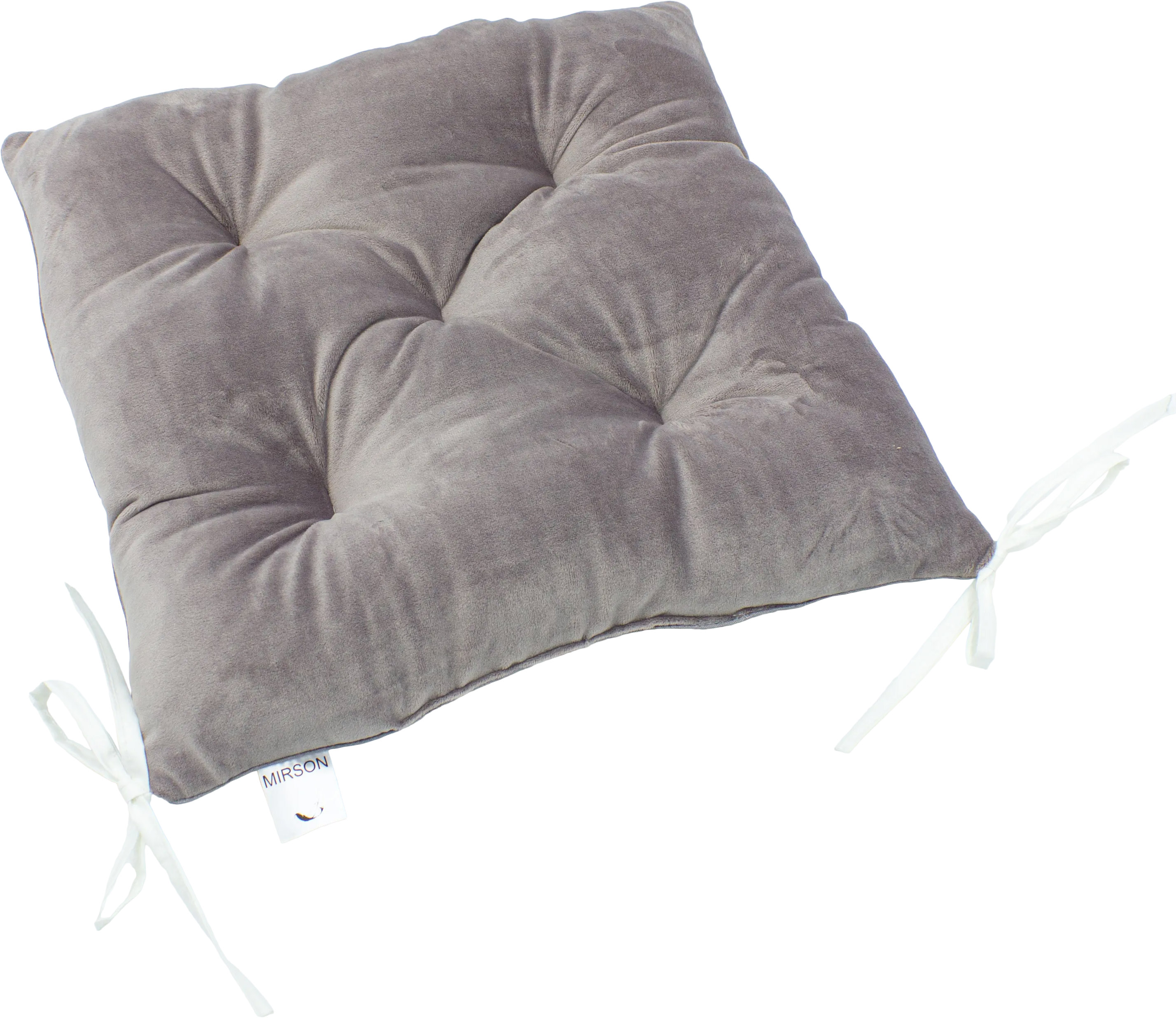 Подушка для стула MirSon 28-0005 Ashen Velvet 50х50 см (2200006275770) - Фото 1