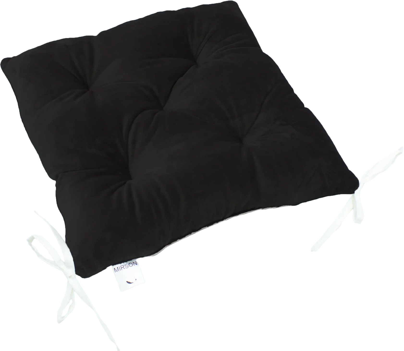 Подушка для стула MirSon 28-0007 Black Velvet 50х50 см (2200006275817) - Фото 1