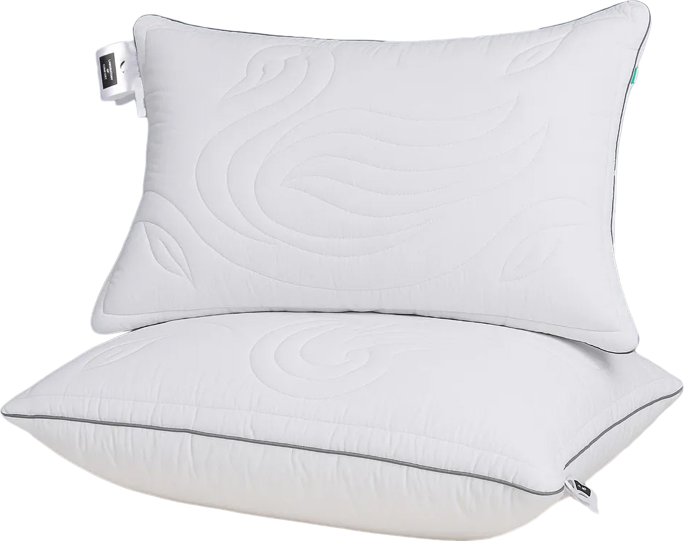 Купити Подушка стандартна MirSon №507 Marzello Collection EcoSoft м'яка 60x60 см (2200012228647) - Фото 1 Подушка стандартна MirSon №507 Marzello Collection EcoSoft м'яка 60x60 см (2200012228647) - Фото 1