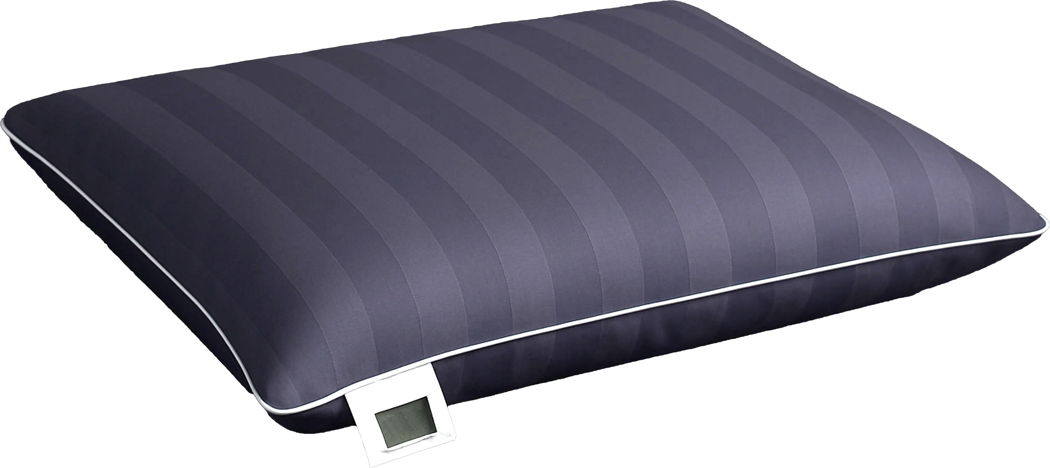 Подушка ортопедическая MirSon №6068 Noble stripe Graphite WoMen 59х43х10 (2200003262223) - Фото 1