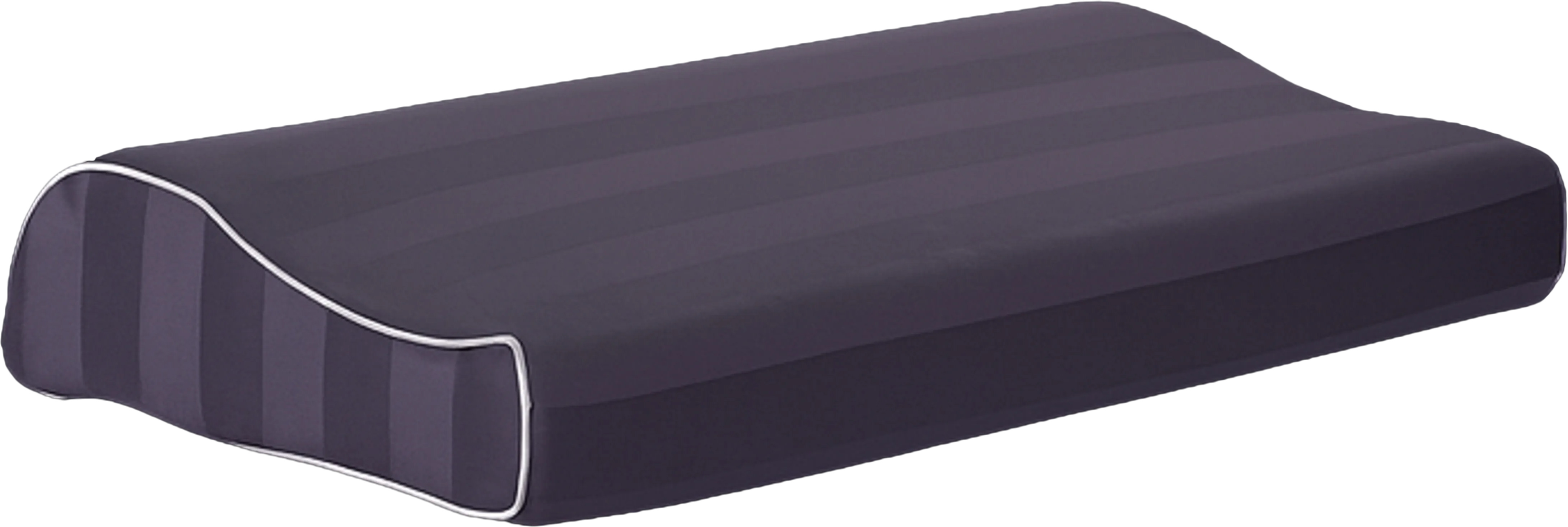 Подушка ортопедическая MirSon №6110 Noble stripe Graphite Kiddy Boy 50х29х5/8 (2200003262643) - Фото 1