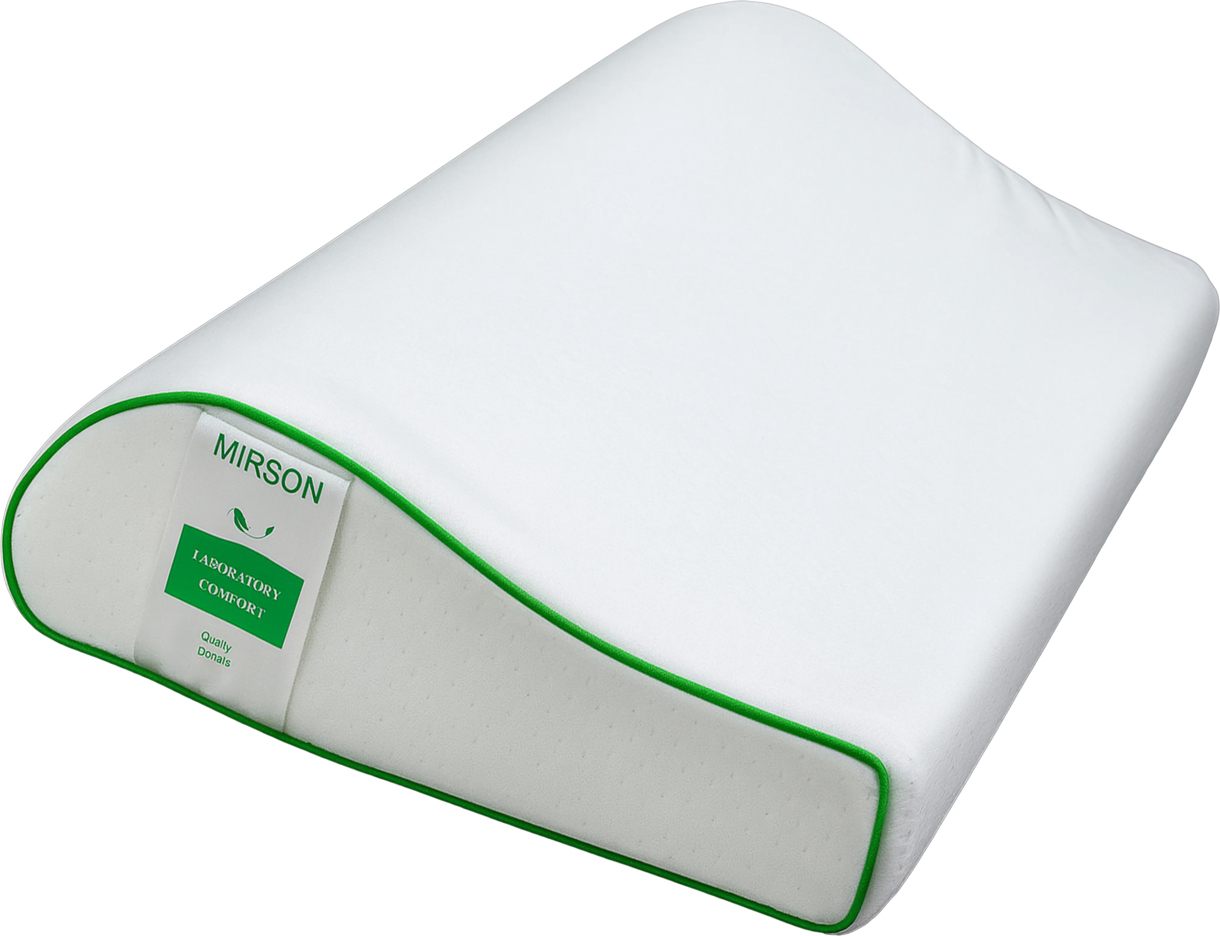 Подушка ортопедическая MirSon №6121 Green nature Julia Kiddy 50х29х5/8 (2200003262759) - Фото 1