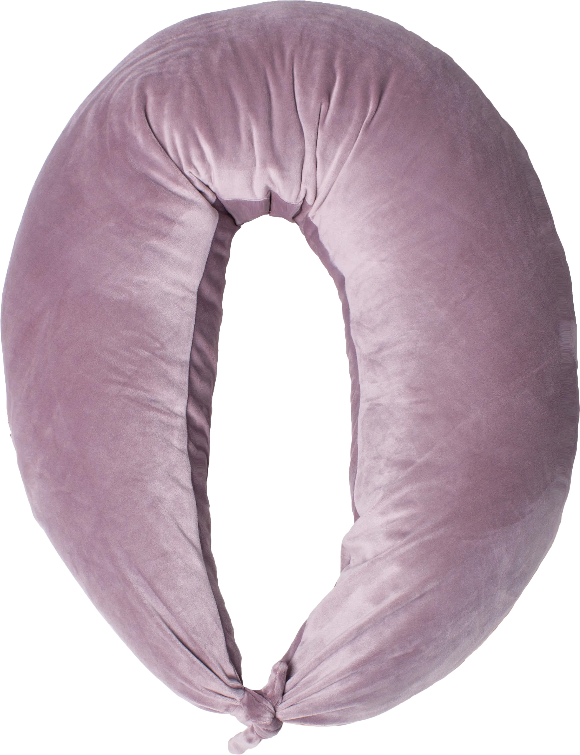 Подушка для кормления MirSon №8303 Velvet Line 28-0005 Ashen Велюр 30х170х20 см (2200006200284) - Фото 1