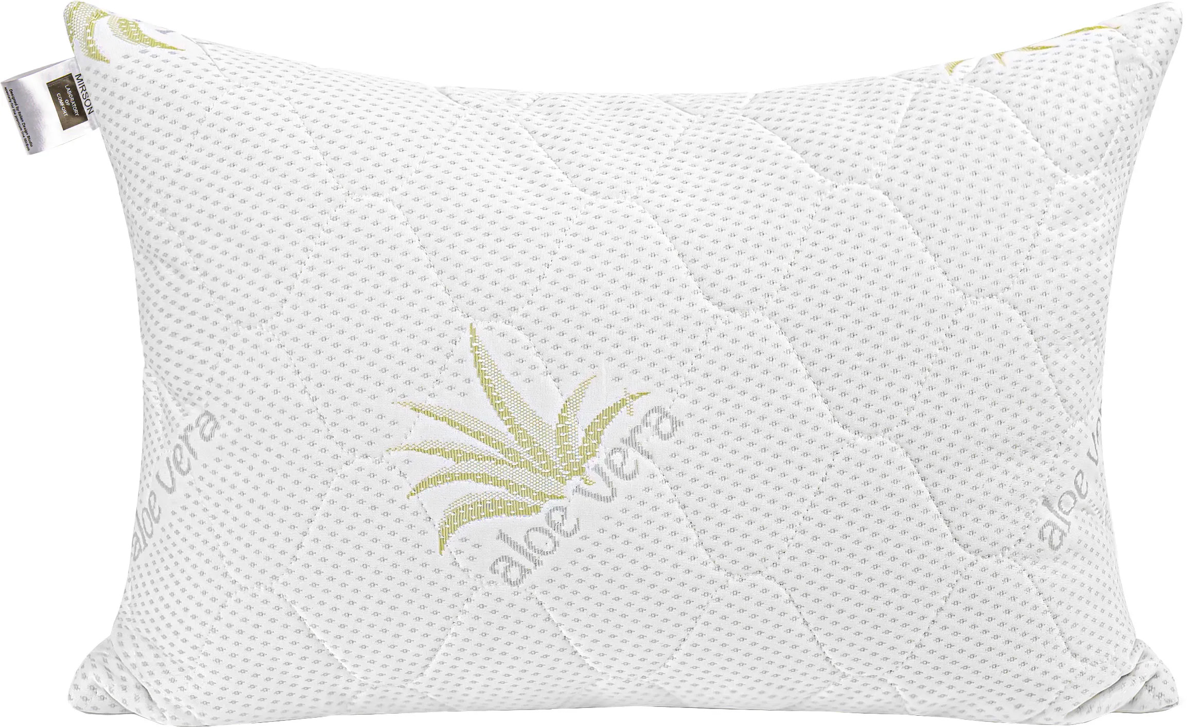 Подушка стандартна MirSon №807 Alberto EcoSilk Hand made 50х70 см (2200003037241) - Фото 1