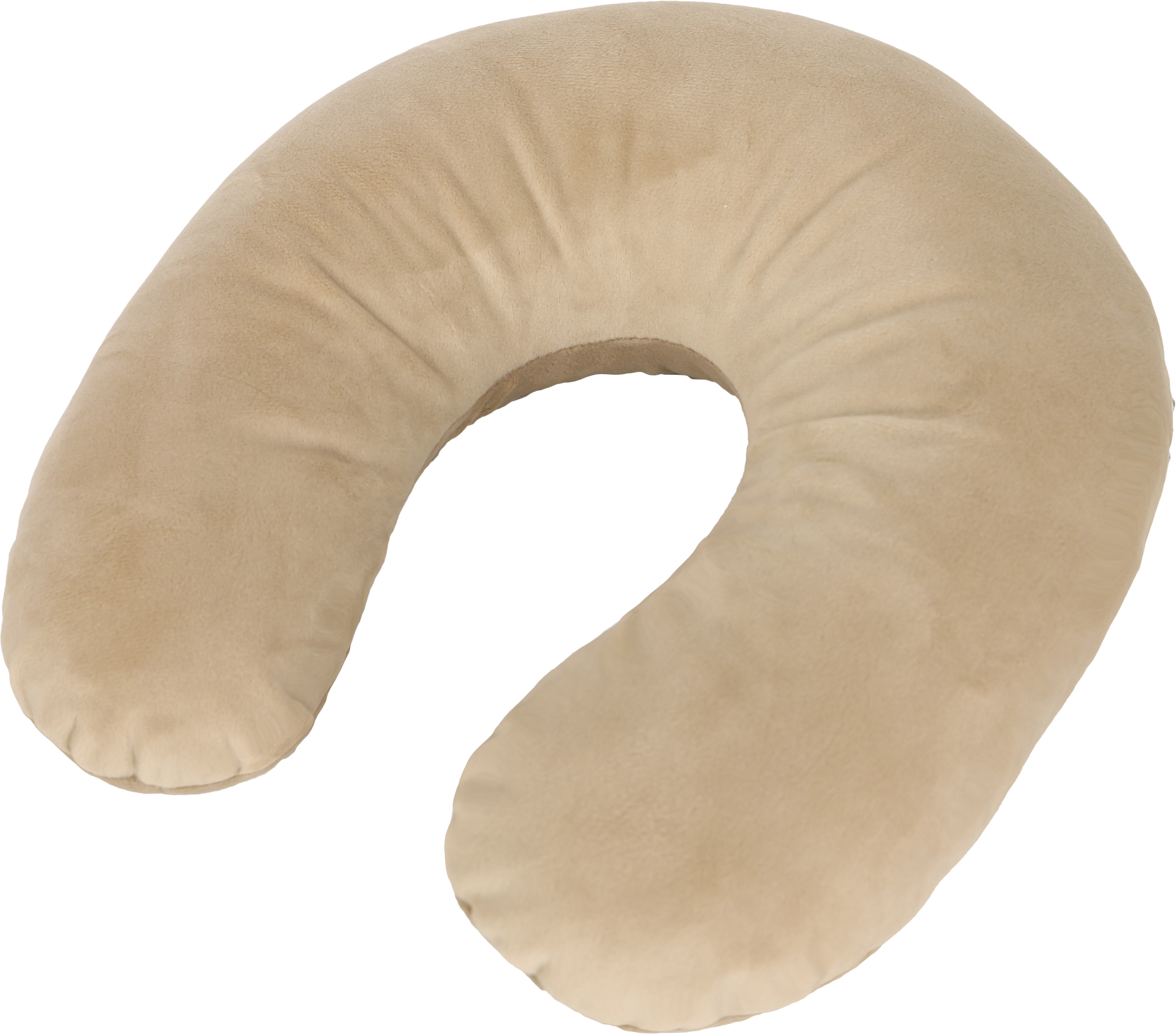 Подушка дорожня MirSon №8803 Velvet Line 28-0004 Cream Полістирол (2200006348887) - Фото 1