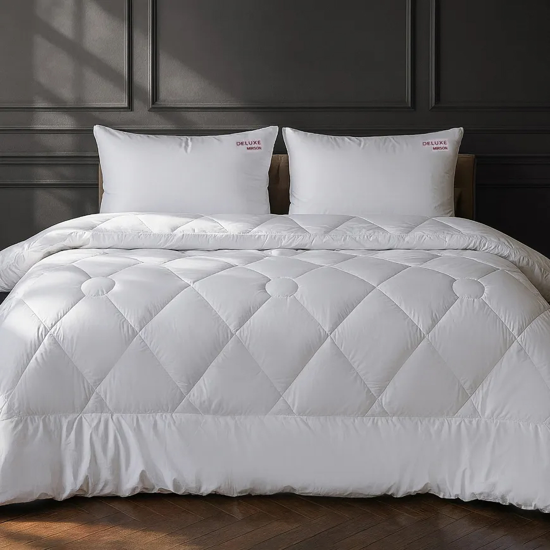 Купить Одеяло летнее двуспальное евро MirSon EcoSilk №1309 DeLuxe Hand Made 220x240 см (2200001528093) - Фото 1 Одеяло летнее двуспальное евро MirSon EcoSilk №1309 DeLuxe Hand Made 220x240 см (2200001528093) - Фото 1